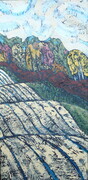 Rolling Along 12x24 Acrylic on canvas Artist Collection