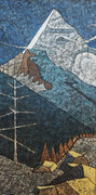 Mount Sir Donald 24”x48” acrylic on canvas