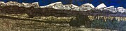 Rockies Range 15"x60" Acrylic on Canvas SOLD