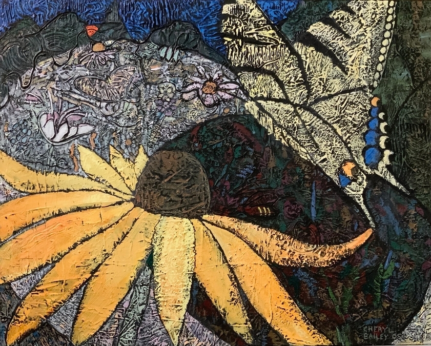 What Lies Ahead 24"x30" acrylic on gallery canvas SOLD