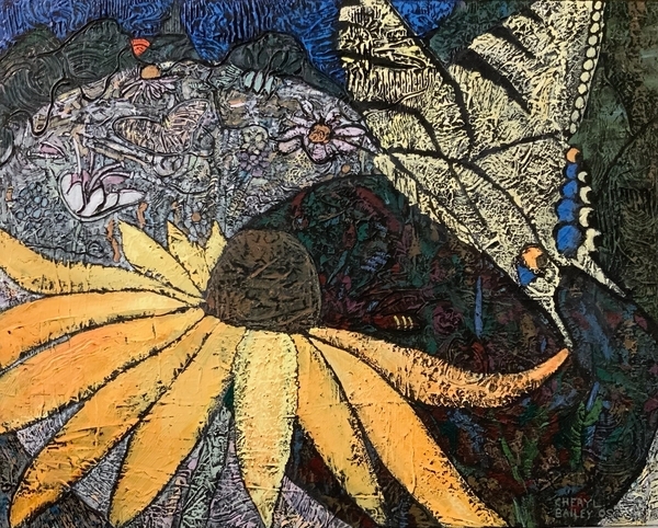 What Lies Ahead 24"x30" acrylic on gallery canvas SOLD